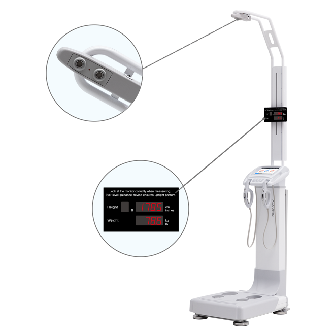 ACCUNIQ BC720 Professional Body Composition Analyzer