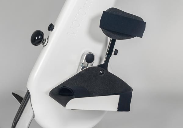 Guías de espuma para piernas MOTOmed con protectores de pantorrilla