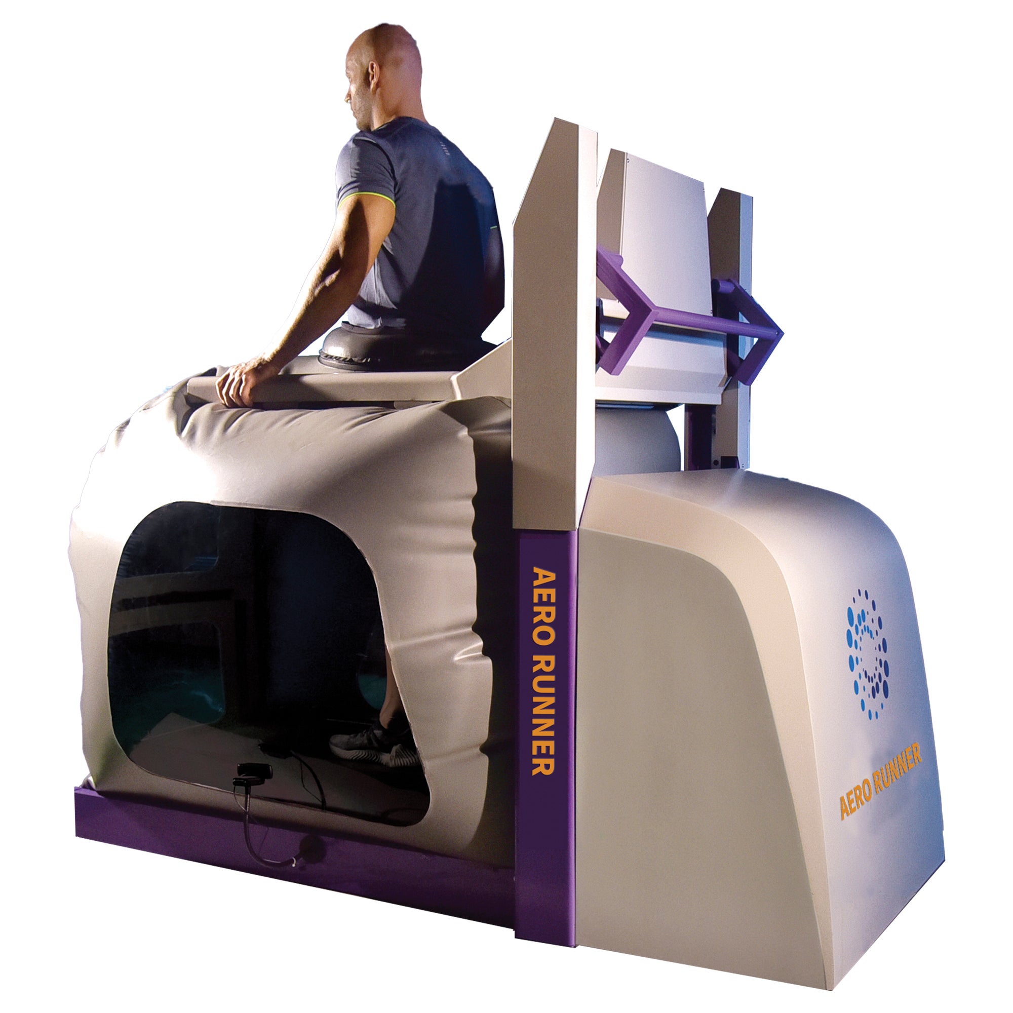 Sistema de cinta de correr con sistema de liberación de peso gravitacional Aero Runner Plus Aero100 | Cinta de correr con control de la gravedad