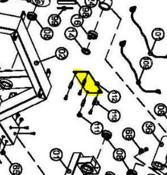 Placa de control principal de repuesto PhysioStep LXT n.° 112