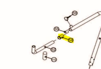 PhysioStep LXT Handle Plastic Sleeve Replacement LXT V1-5 P54 (Set of 2)