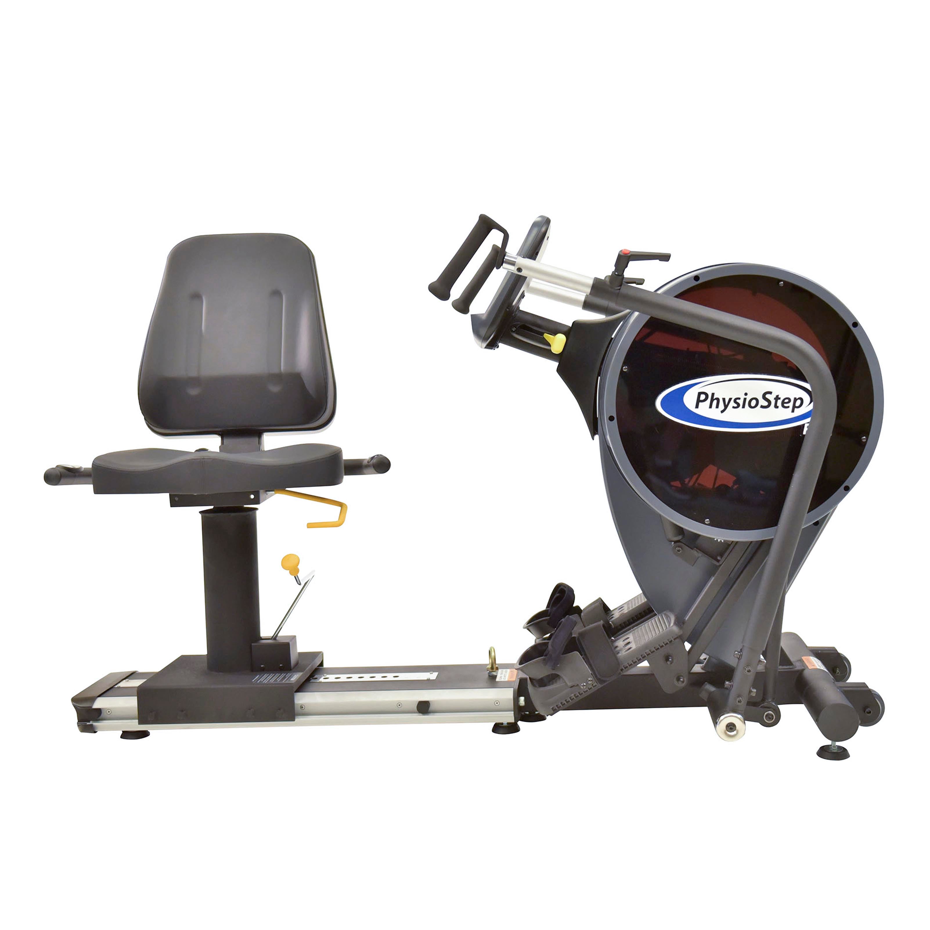 PhysioStep Pro Recumbent Stepper - StepLock Technology