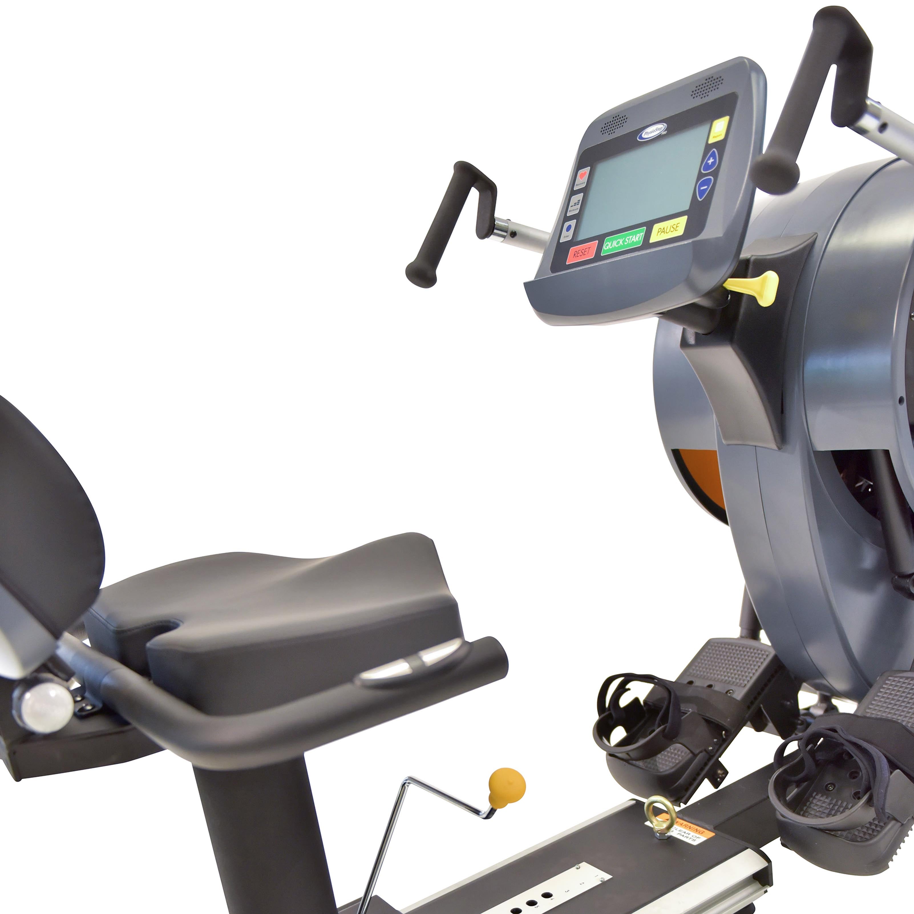PhysioStep Pro Recumbent Stepper - StepLock Technology
