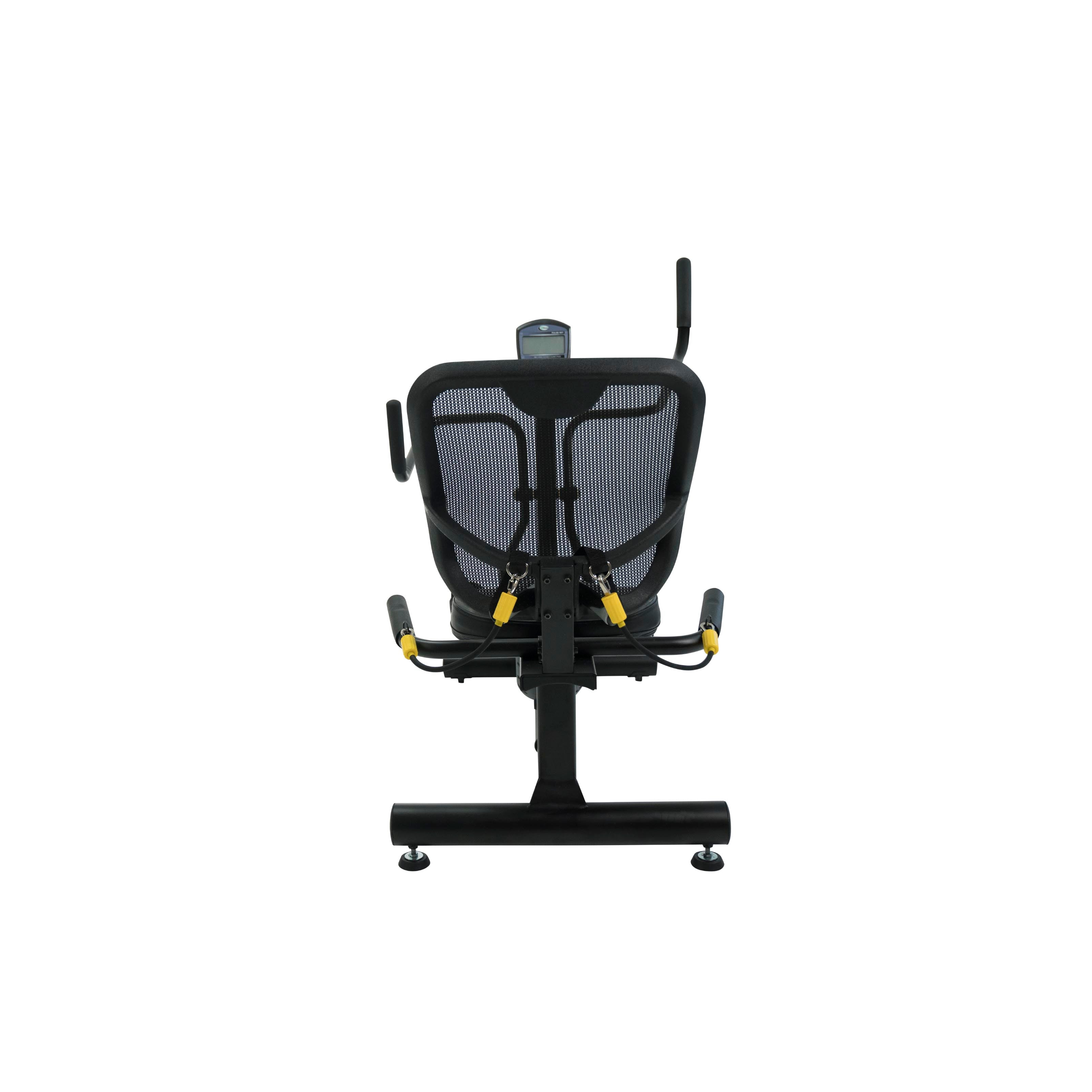 PhysioTrainer CXT - Completamente ensamblada - Bicicleta elíptica reclinada para personas mayores