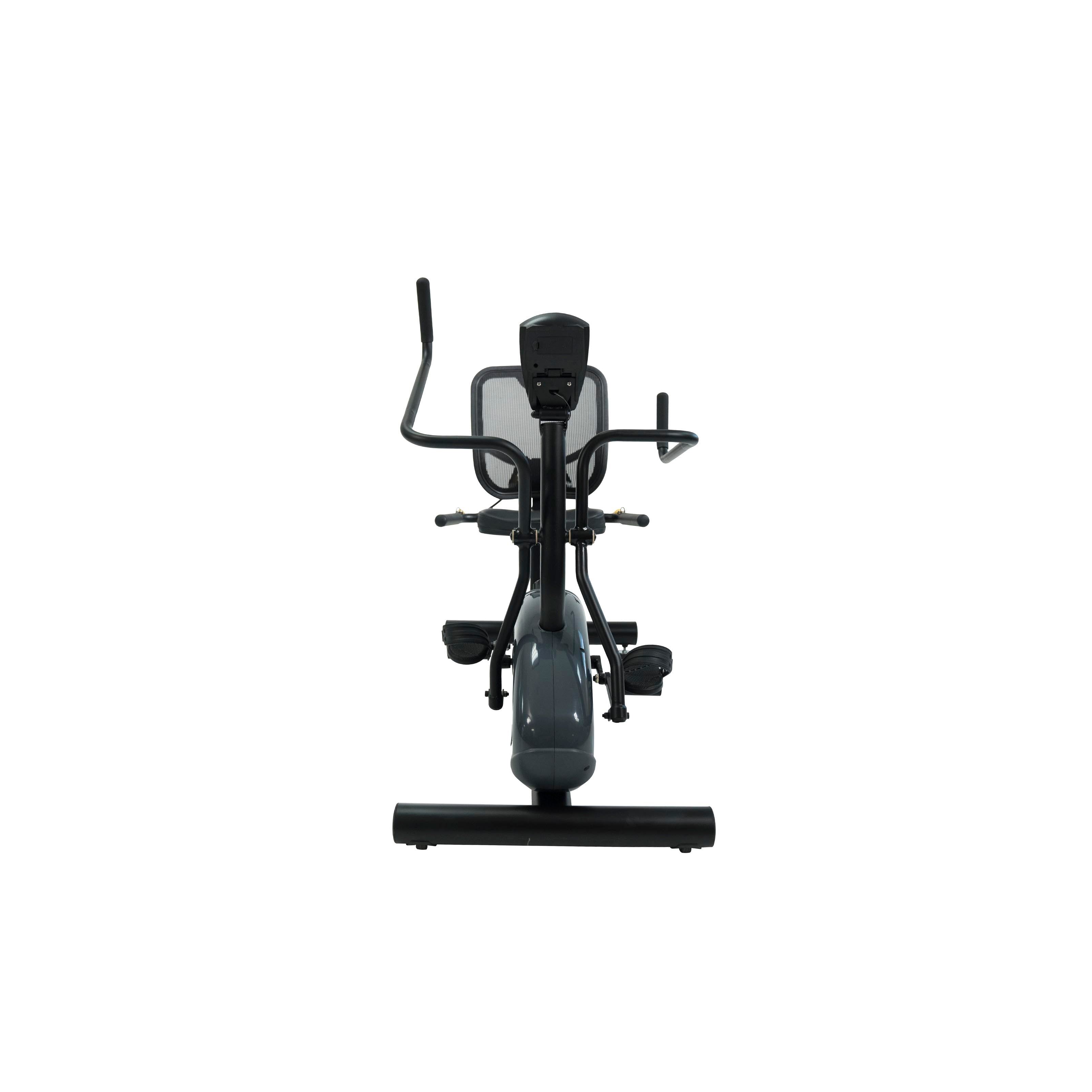 PhysioTrainer CXT - Completamente ensamblada - Bicicleta elíptica reclinada para personas mayores