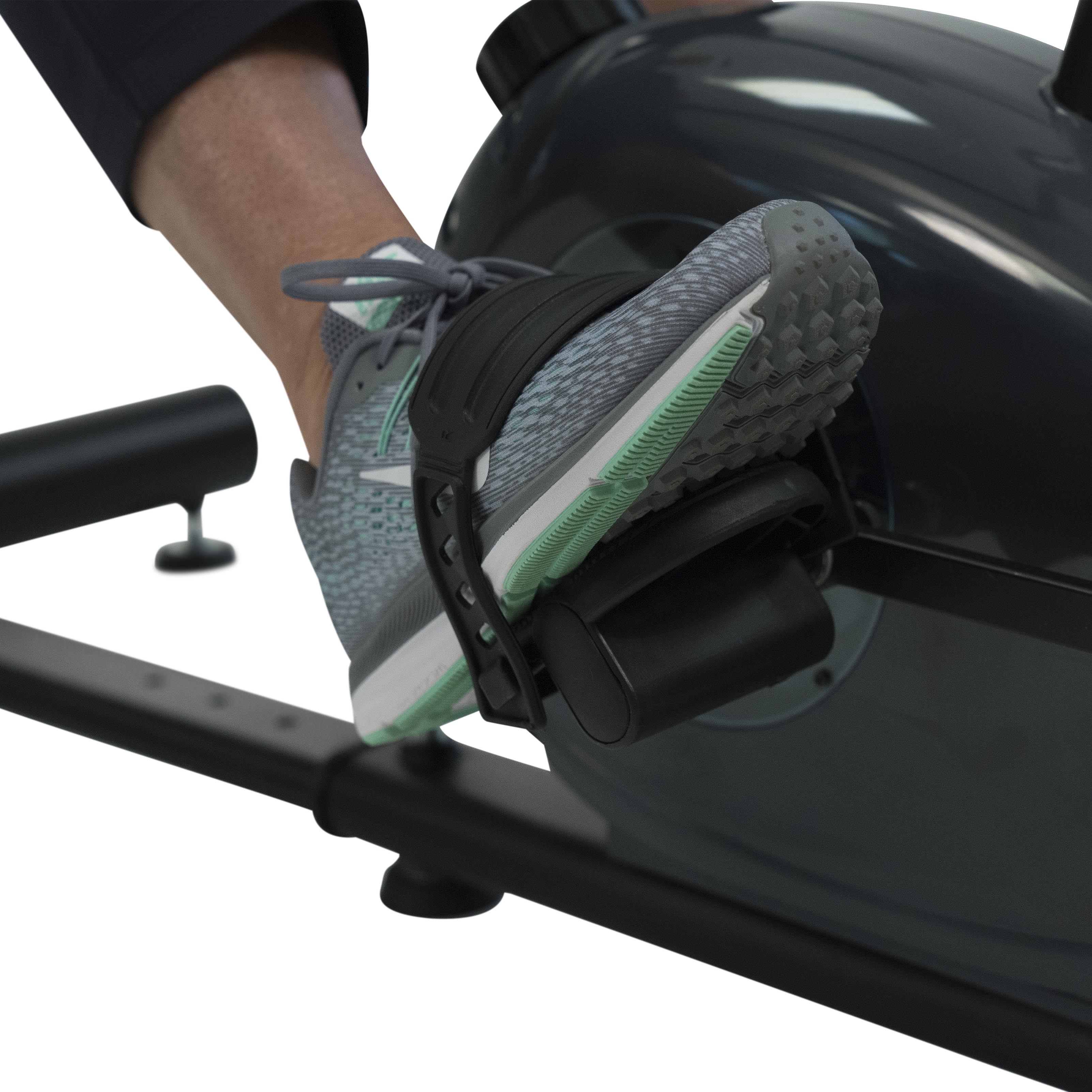 PhysioTrainer CXT - Completamente ensamblada - Bicicleta elíptica reclinada para personas mayores