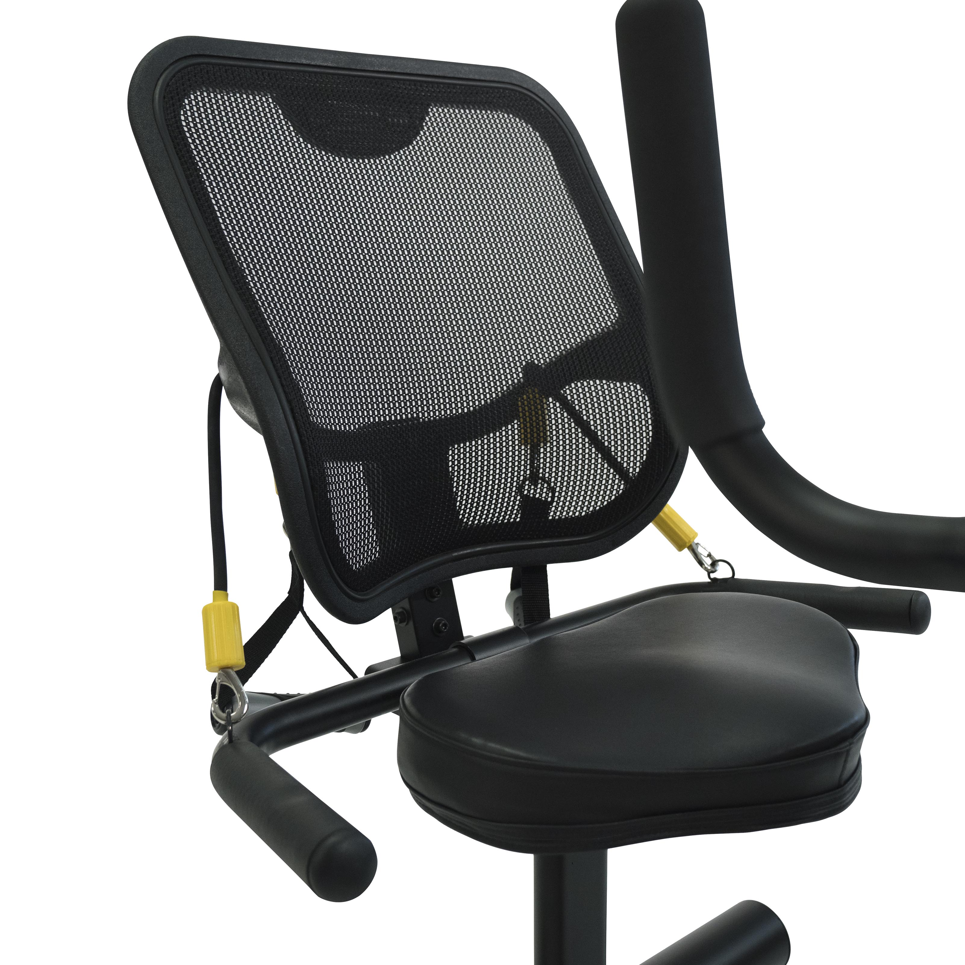 PhysioTrainer CXT - Completamente ensamblada - Bicicleta elíptica reclinada para personas mayores