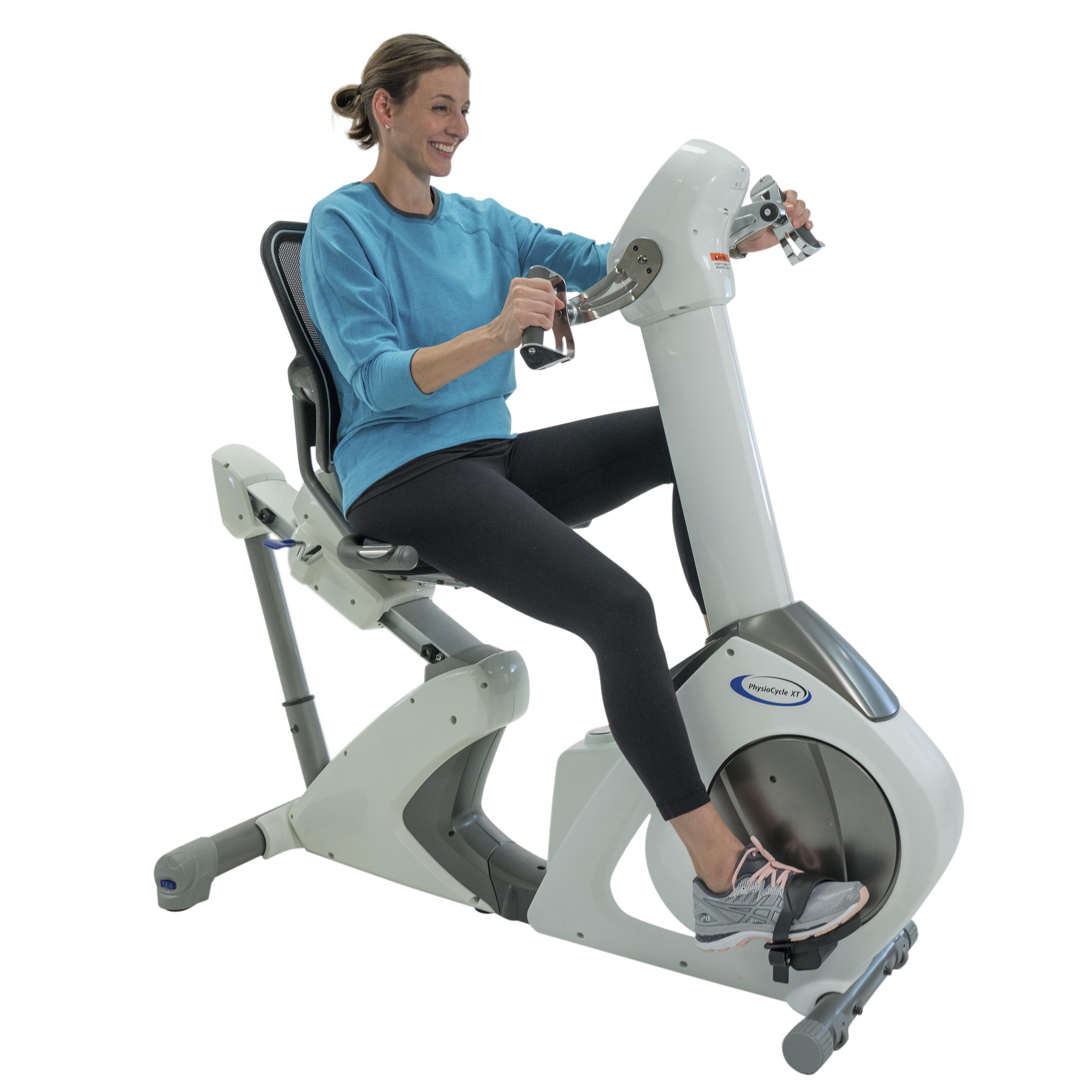 Bicicleta reclinada y bicicleta para brazos PhysioCycle XT