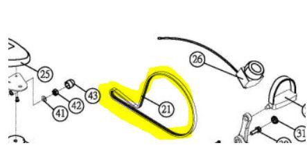 Correa de repuesto PT-UBE-P21
