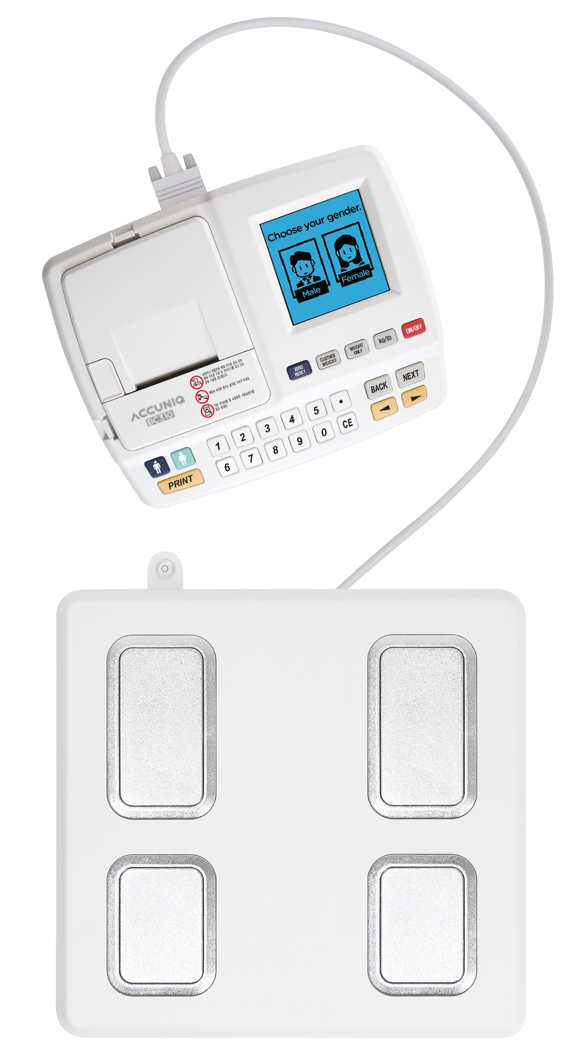 ACCUNIQ BC310 with Built-in Thermal Printer