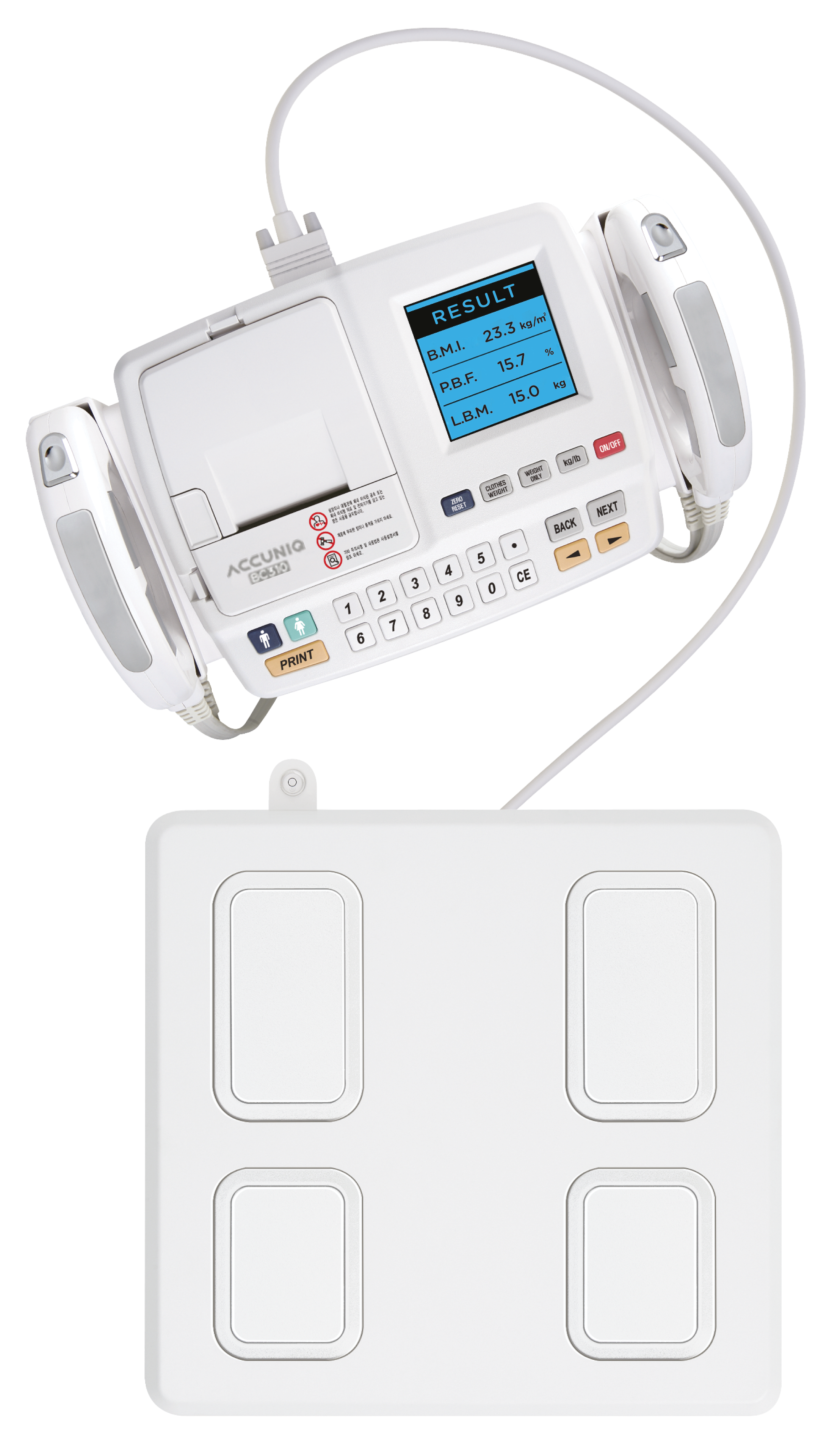 ACCUNIQ BC310 with Built-in Thermal Printer