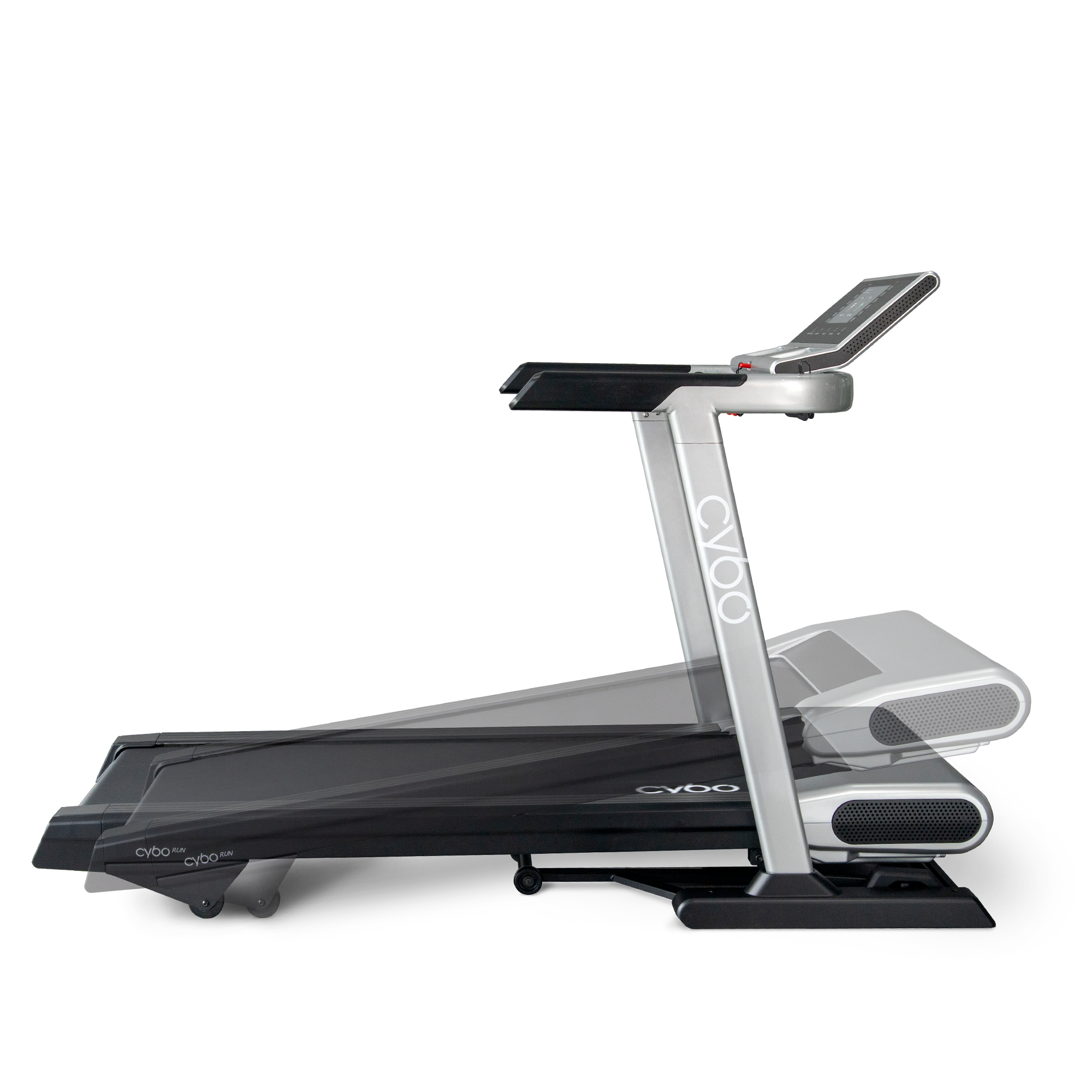 CYBOFit RUN-T1000 Folding Treadmill with Electronic Elevation