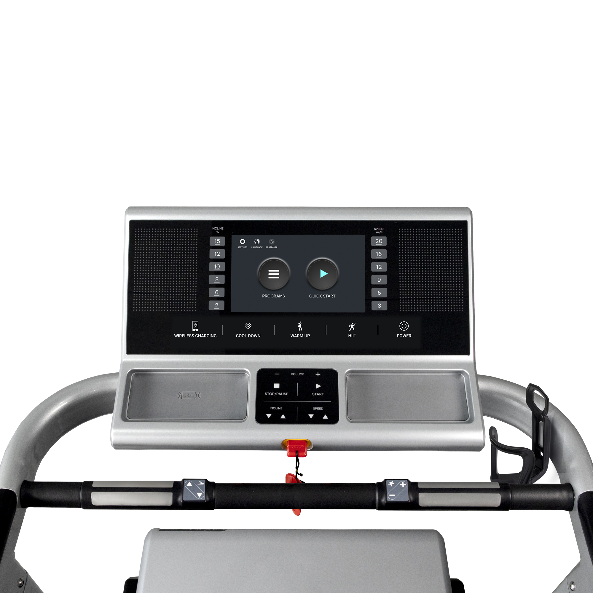 CYBOFit RUN-T1000 Folding Treadmill with Electronic Elevation