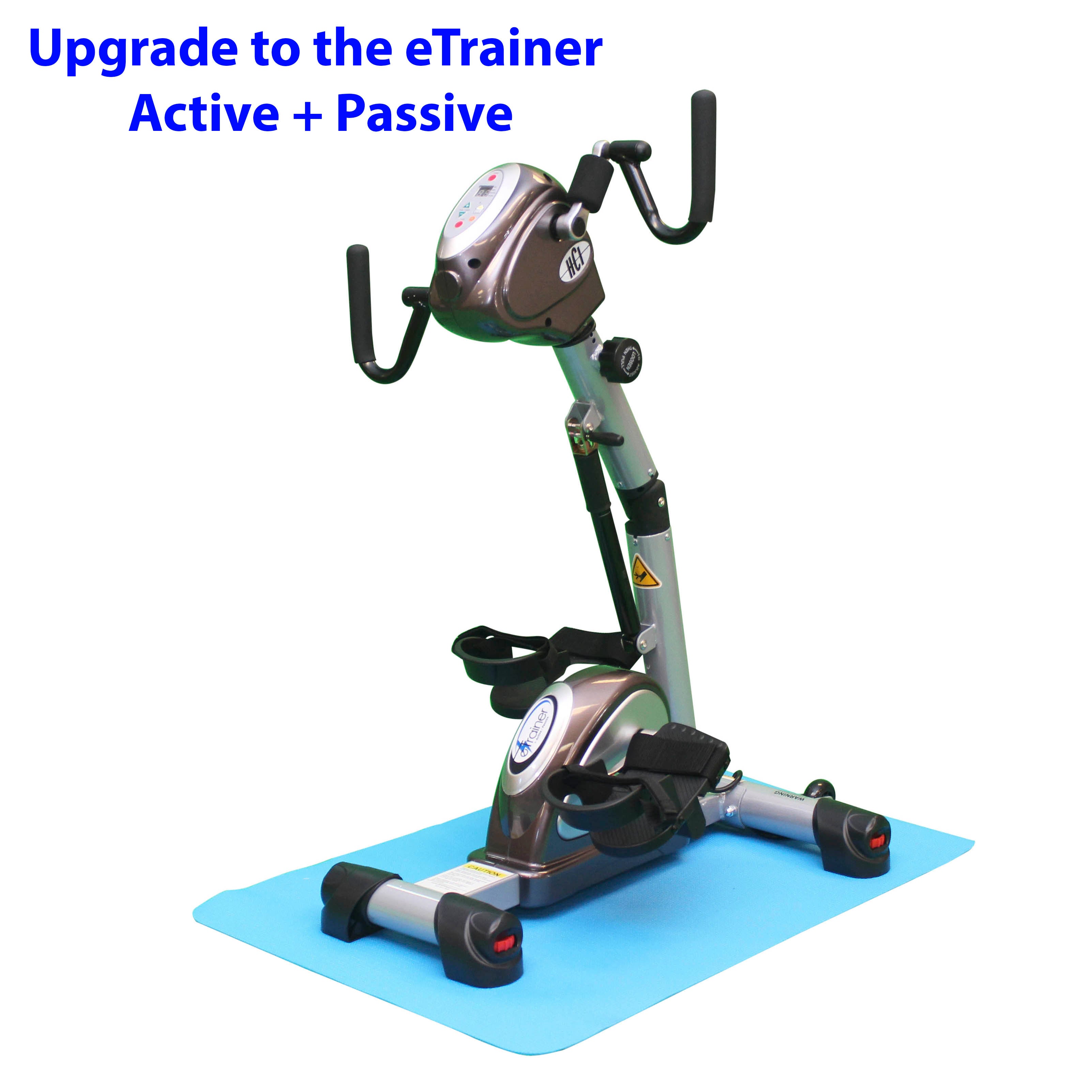 eTrainer Passive Assist Motorized Exercise Bike