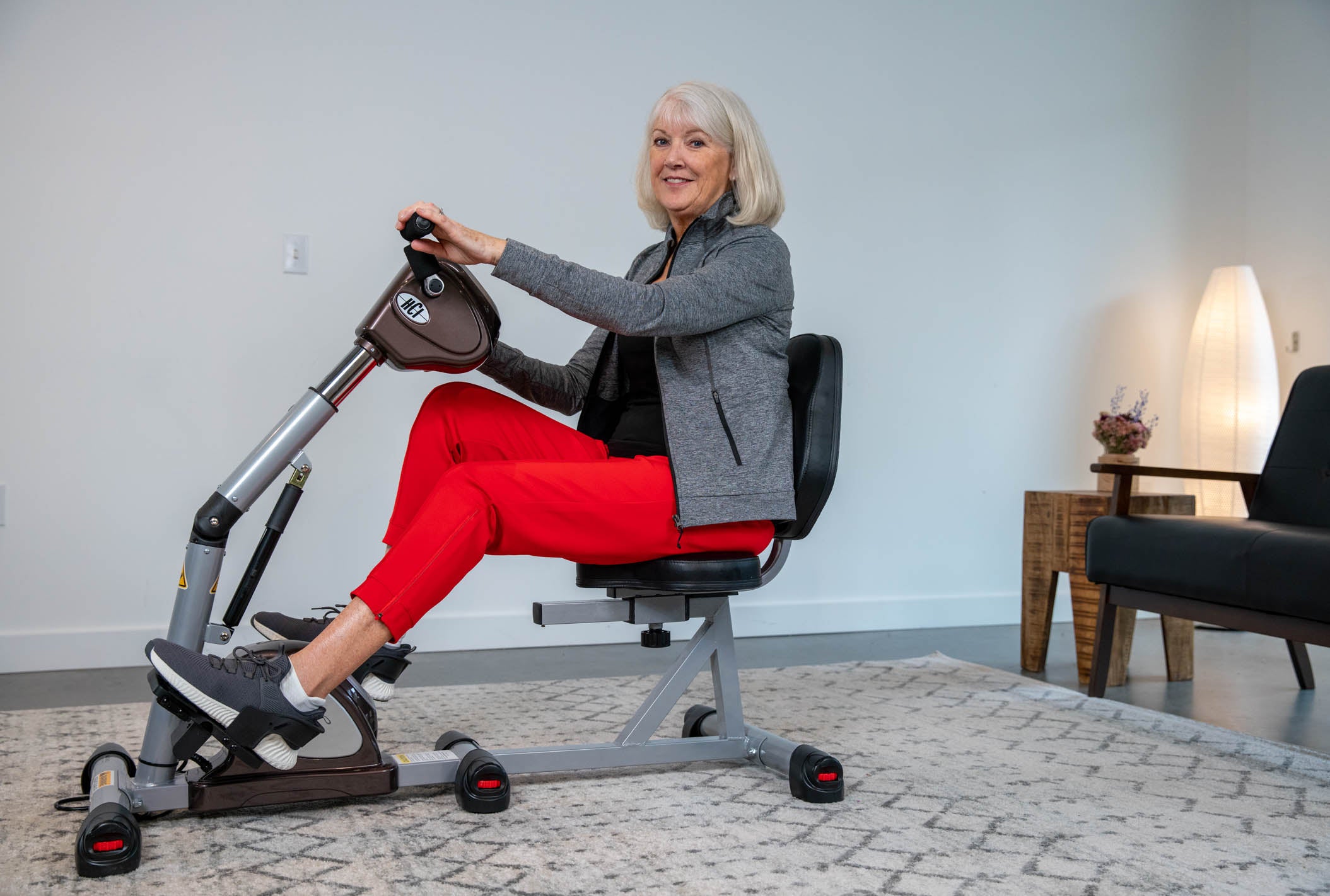 eTrainer Passive Assist Motorized Exercise Bike