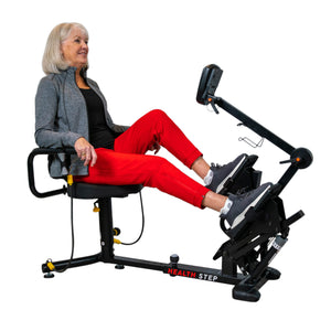 HealthStep Recumbent Linear Stepper with Swivel Seat For Seniors