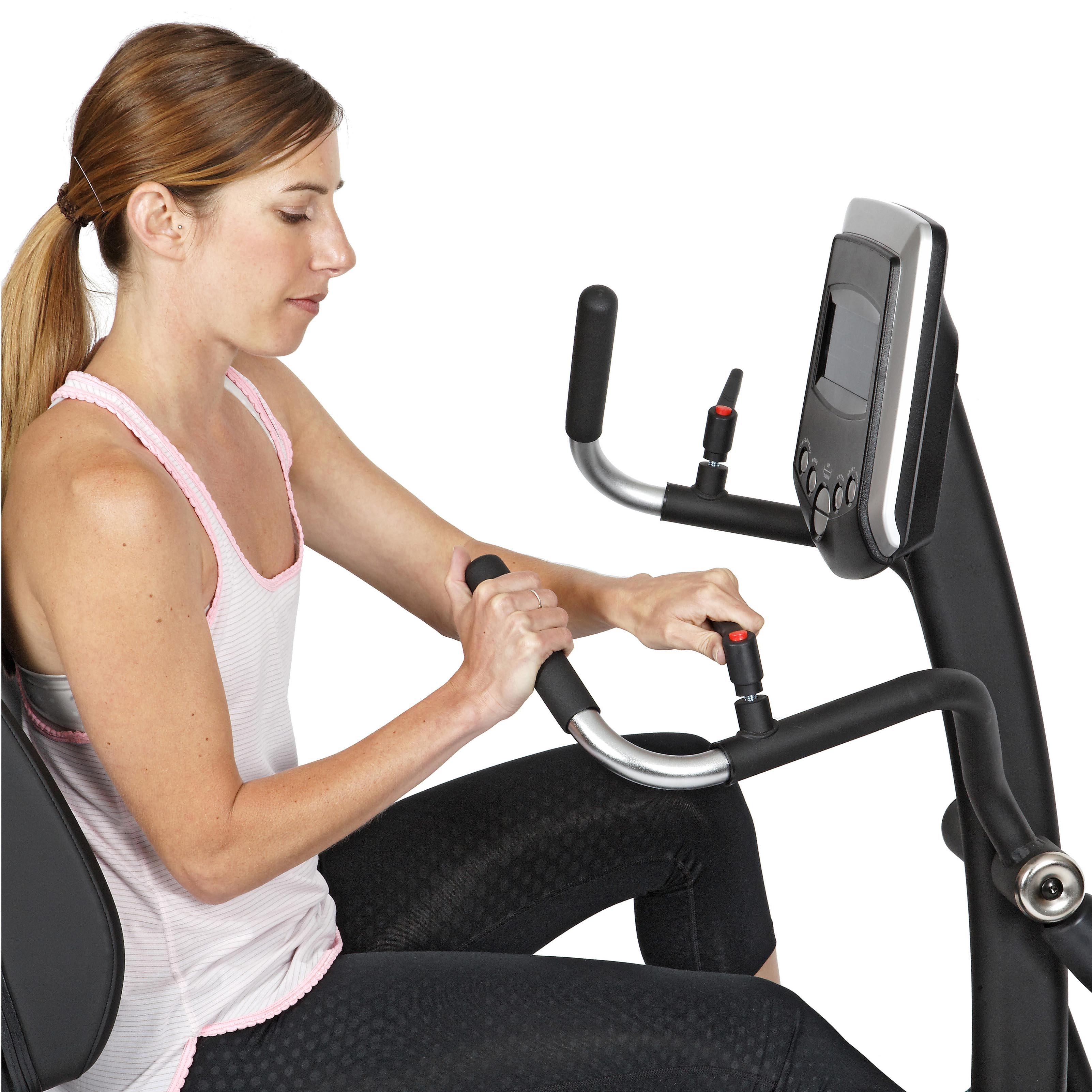 PhysioStep HXT Compact Recumbent Elliptical Cross Trainer with Fixed Seat