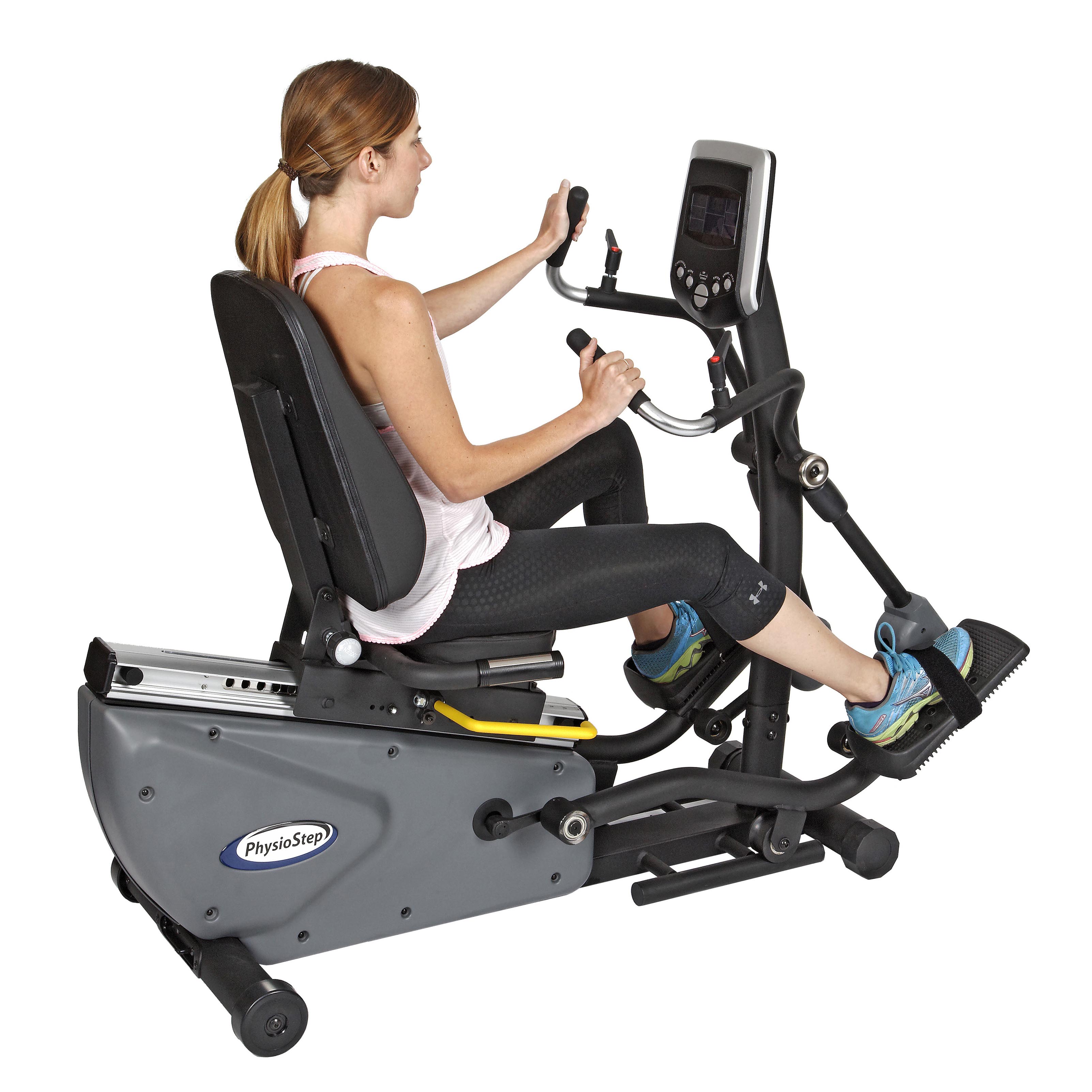 PhysioStep HXT Compact Recumbent Elliptical Cross Trainer with Fixed Seat