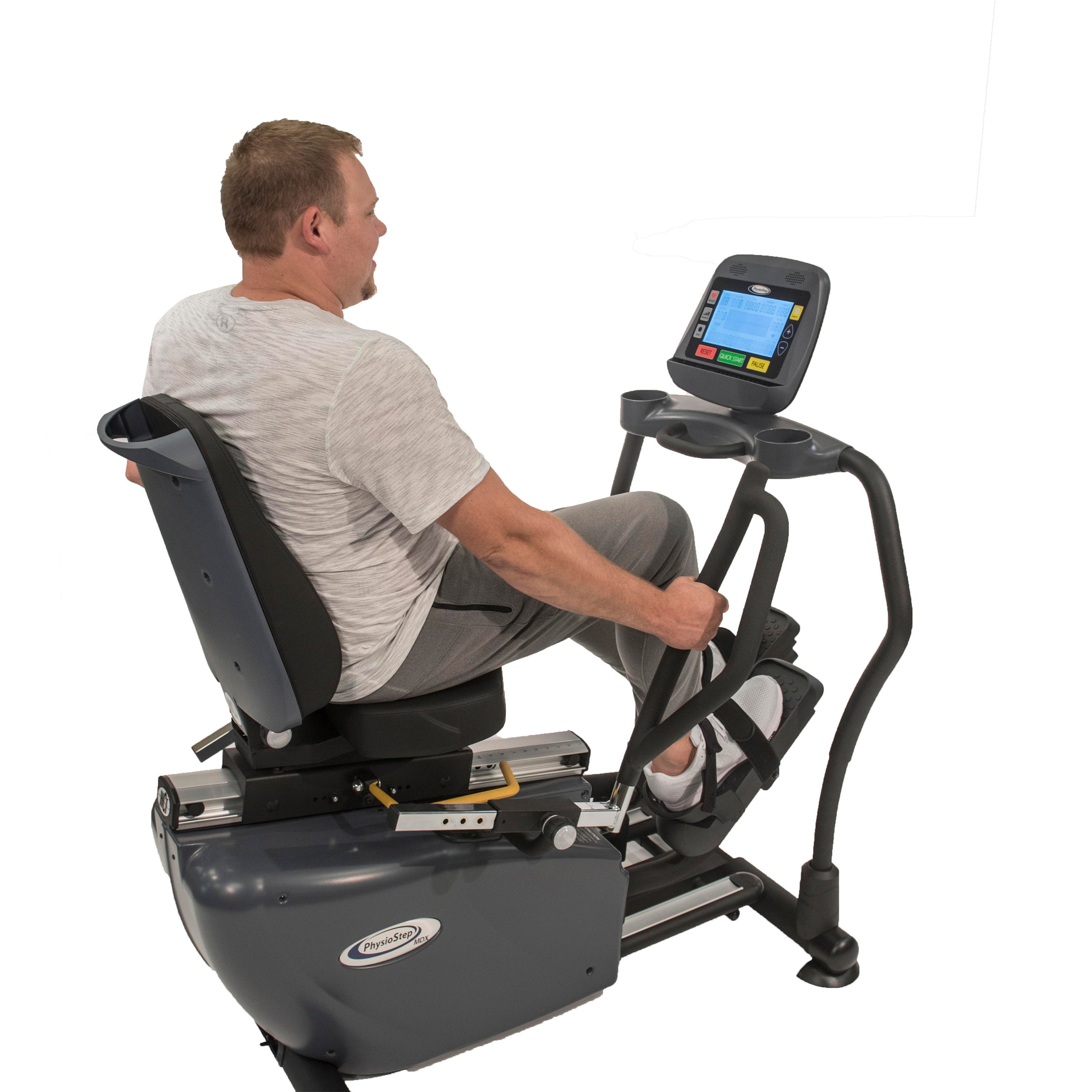 PhysioStep MDX Recumbent Elliptical Cross Trainer with Swivel Seat
