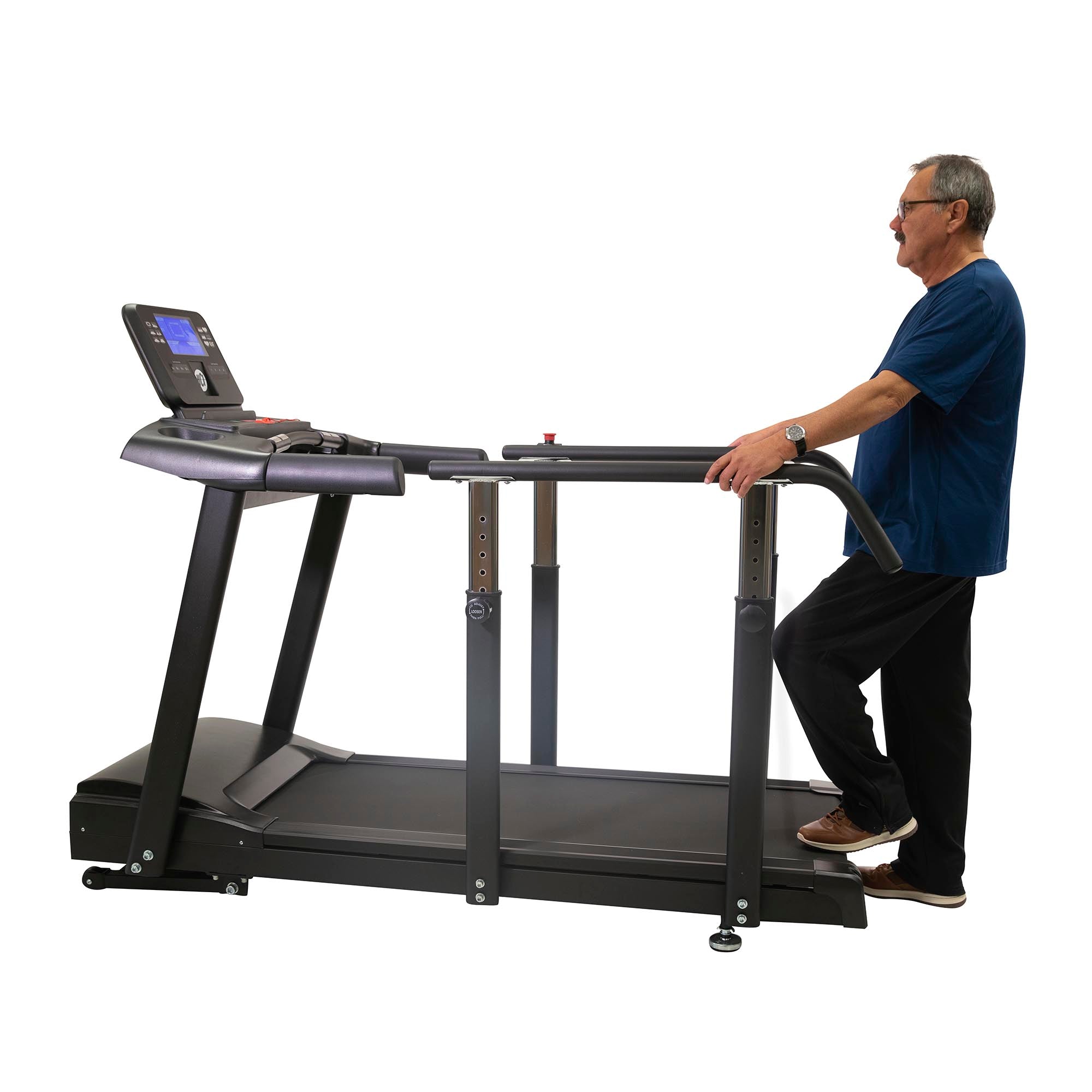 RehabMill - Affordable Safe Walking Treadmill with Elevation for Home or Light Commercial Use