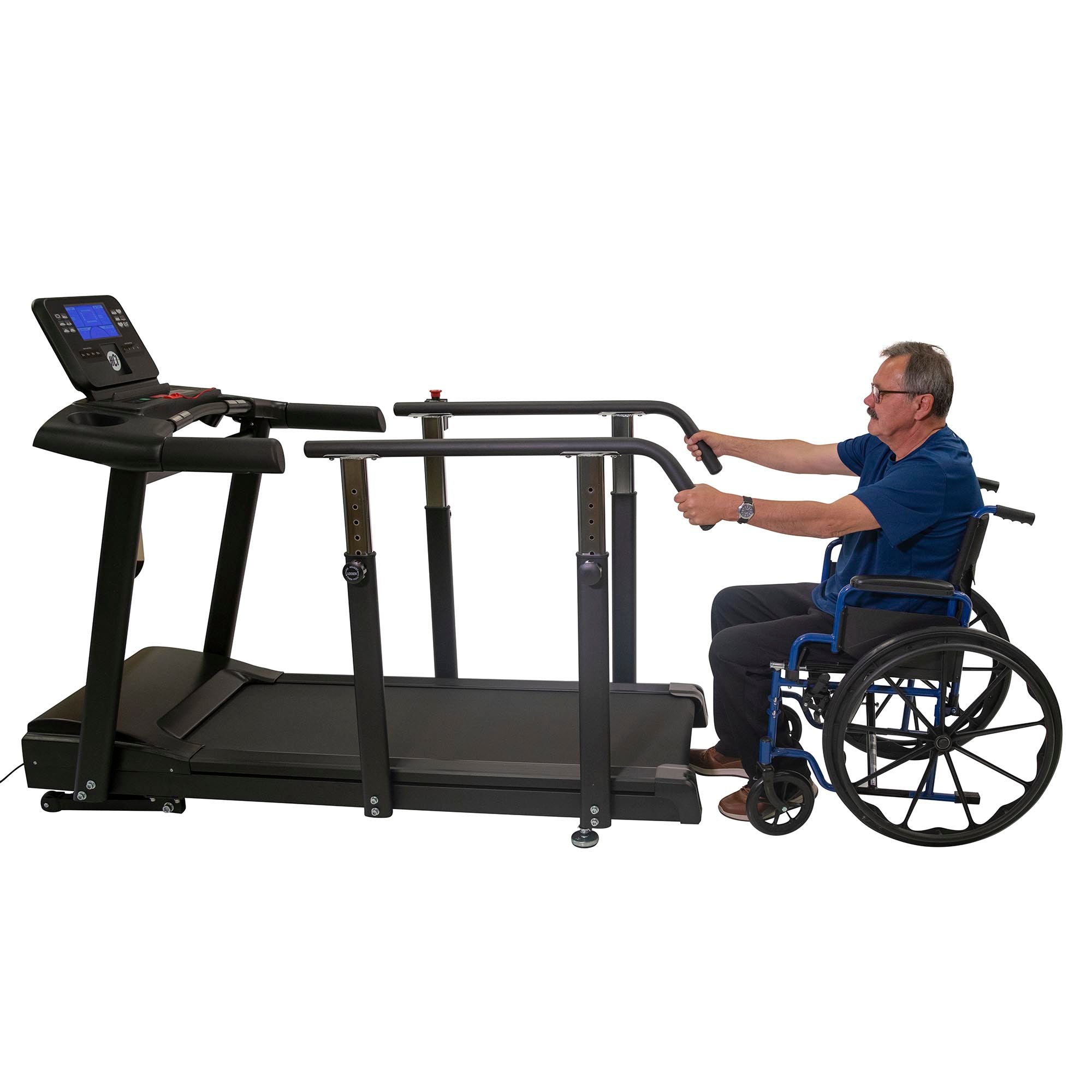 RehabMill - Affordable Safe Walking Treadmill with Elevation for Home or Light Commercial Use