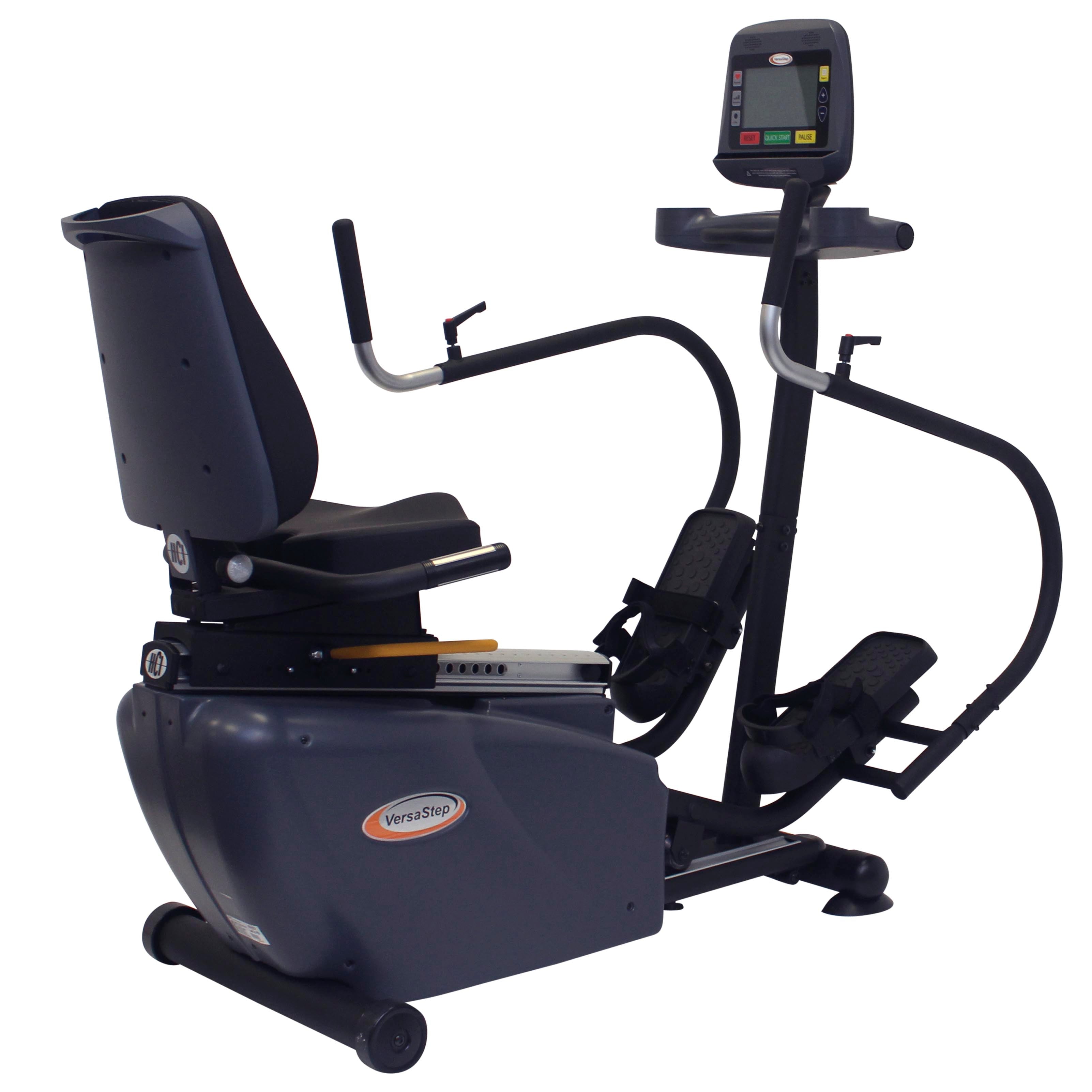 VersaStep Recumbent Elliptical Ipsilateral Cross Trainer with Swivel Seat